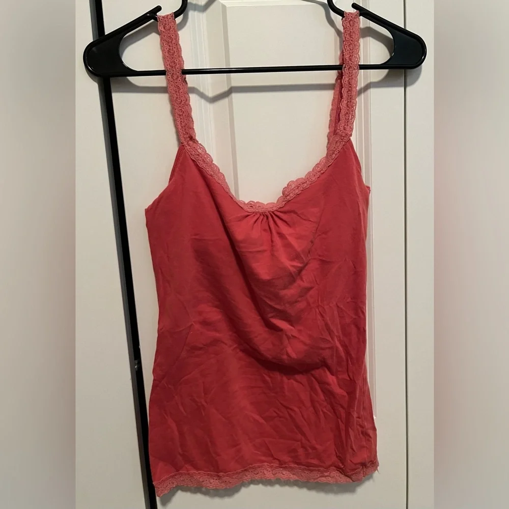 Vintage Y2K 2000’s Abercrombie and Fitch Lace Tank Size M